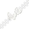 INSPIRE CHIC Women's Faux Pearl Rhinestones Apparel Belt 65cm x 2cm 1 Pc - 2 of 4