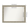 Amanti Art Filigree Non-Beveled Framed Bathroom Vanity Wall Mirror - 3 of 4