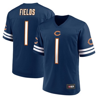 Justin Fields Chicago Bears Men's Nike Dri-FIT NFL Limited Football Jersey