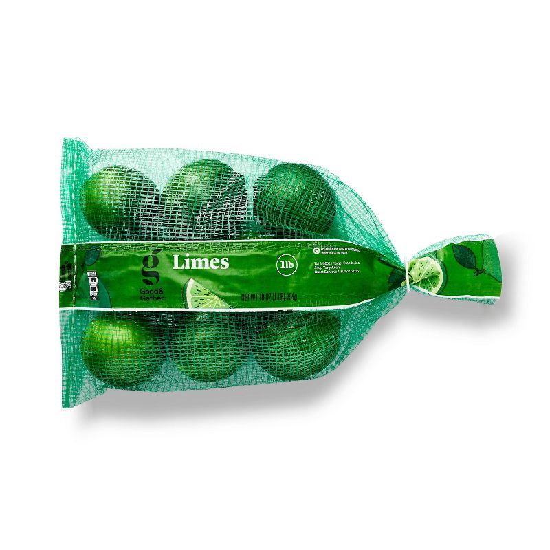 Limes - 1lb Bag - Good &#38; Gather&#8482;, 1 of 4