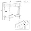 Sapphtopaz TV Stand Entryway Table with Top Drawer and Open Shelf Narrow Console Table with Open Storage for Hallway, Bedroom, Living Room - 3 of 4