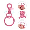 Unique Bargains DIY Craft Key Organization Lobster Claw Lanyard Swivel Clasps 2 Pcs - 4 of 4