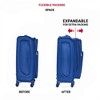 BEAFUP 2-Piece Hard Shell Luggage Set with Spinner Wheels - 20", 24" Lightweight Suitcases for Travel, Navy Blue - 4 of 4