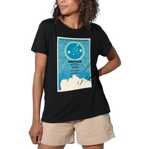 Women's Star Trek Tng Season 1 Episode 8 Loose T-Shirt Black - 1 of 4