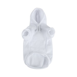 Unique Bargains Winter Spring Fall Dog Hooded Sweatshirt - 1 of 4