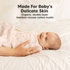 KeaBabies 4pk Muslin Swaddle Blankets for Baby Boys, Girls - Organic Baby Blankets, Nursing Swaddles for Newborns - 4 of 4