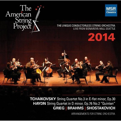 Brahms, Johannes; Grieg, Edvard; Haydn, Franz Joseph; Shostakovich, Dmitry; Tchaikovsky, Peter I. - American String Project 2014 (CD)