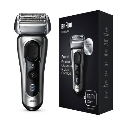 Braun*Series 8 8417S Grafite Rasoio Elettrico Wet&Dry con custodia da  viaggio elettrodomestici cura-della-persona rasoi-elettrici in offerta su  GENIALPIX