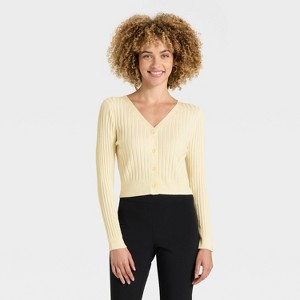 Women's Button-Front Cardigan - A New Day™ - 1 of 3