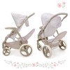 509 Crew: Little Flora, Mabelle Duo Twin Doll Stroller, Pretend Play Toy, Kid 3+ - 3 of 4