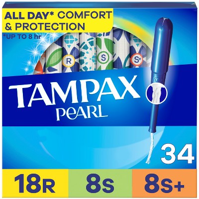 Tampax Pearl Triple Pack Tampons - Regular/Super/Super Plus/ - Unscented