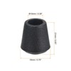 Unique Bargains PVC Soft Glue Non-Slip Washable Flat Chair Leg Tips Cap - 2 of 4
