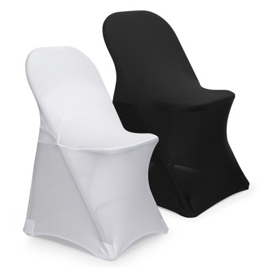 Lann's Linens Fitted Spandex Folding Chair Covers For Wedding/party -  Stretch Fabric Slipcovers : Target