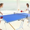 VisioGear Game Table, Foldable Tennis Table, Portable Ping Pong Table Set for Indoor Outdoor - 4 of 4