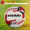 Vizari Set of 12 Stadio Match NFHS Soccer Ball for Practice and Official Games 32 Panel Hand Stiched Training Ball for Boys Kids Adults Size 4-,White - 2 of 4