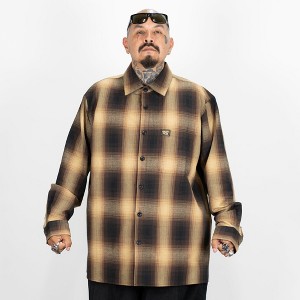 FB County Long Sleeve Checker Flannel Shirt - 1 of 4