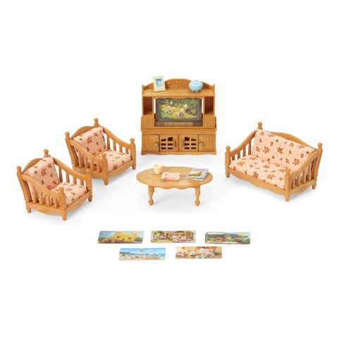 Calico Critters Deluxe Living Room Set **NEW IN BOX** 