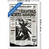 Trends International Netflix Stranger Things: Season 5 (2025) - Demogorgon Newspaper Framed Wall Poster Prints - 3 of 4