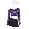 Women's Mesh Vee Crop Top - Love Love Tennis - 2 of 3