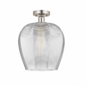 Norfolk - 1 Light Semi-Flush Mount In Industrial Style-15.13 Inches Tall and 11.75 Inches Wide - 1 of 1