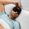 Unique Bargains Sleep Eye Mask with Earplugs Black 1 Pc - 2 of 4