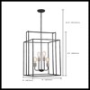 Nuvo Lighting Lake 4 - Light Pendant in  Iron Black/Brushed Nickel - 2 of 2