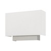 Livex Lighting Meridian 1 - Light Wall Light in  Brushed Nickel - 3 of 4