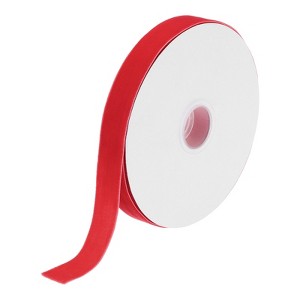 Unique Bargains Soft Single Face Spool Silky Velvet Ribbon for Gift Wrapping - 1 of 3