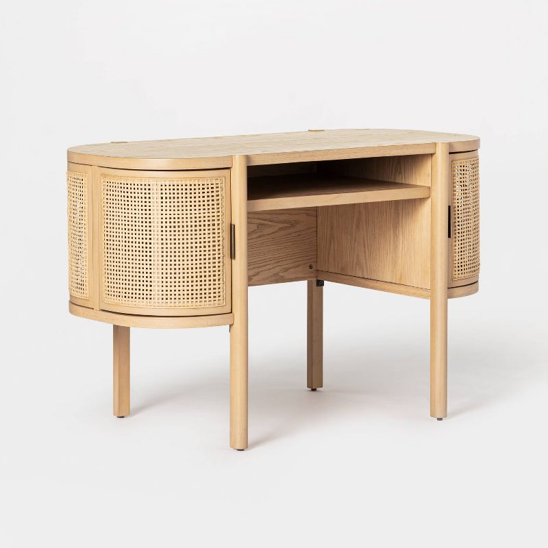 Portola Hills Caned Desk - Threshold™ designed with Studio McGee, 1 of 17