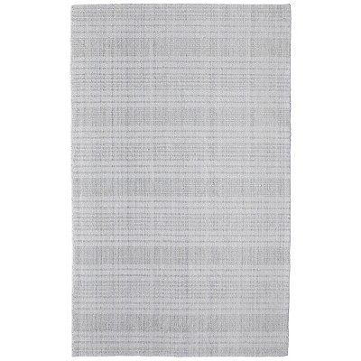 Highview Modern Stripes Gray/Ivory Area Rug