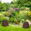 Sunnydaze Outdoor Polyresin Landscape Rock Septic Cover with Stakes - 3 of 4