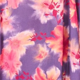 purple orchid tie dye blossom