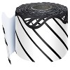 Carson Dellosa Education Kind Vibes Black & White Stripes Rolled Scalloped Border, 65 Feet Per Roll, Pack of 3 - 2 of 3
