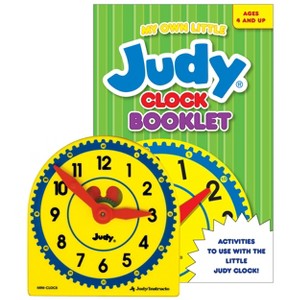 Carson Dellosa Education My Own Little Judy® Clock with Booklet Math Manipulative, Grade PK-1 (1 clock) - 1 of 4