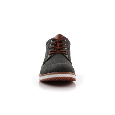 Ferro Aldo Mens JAX MFA506061 Mid-Top Chukka Style Sneaker Boots, in Denim Black, Size 11 — фото 2