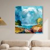 Art Remedy George Bellows - The Coming Storm Chic Coastal Wall Art Unframed - 2 of 4