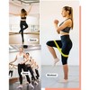 Boersma  6 Pairs Women’s Pilates & Everyday Cotton Socks – Thin Breathable Above-Ankle Crew Bootie Socks, Multi-Color Pack for Yoga, Barre, Daily Wear - 2 of 4