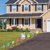 Big Dot of Happiness Easter Egg Hunt - Yard Sign and Outdoor Lawn Decorations - Easter Bunny Party Yard Signs - Set of 8 - 2 of 4