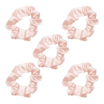 Kitsch Satin Sleep Scrunchies - Blush