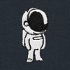 Dalix Astronaut Embroidered Short Soft Fleece Relaxed Drawstring Fit Lounge Mens - 2 of 4