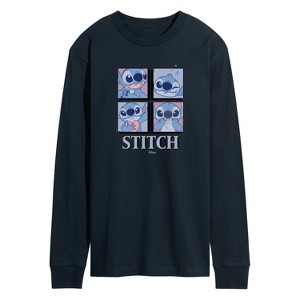 Men's - Disney - Lilo & Stitch Long Sleeve Graphic T-Shirt - 1 of 4
