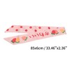 Unique Bargains Women's Strawberry Long Ribbon Headband Pink 1 Pc - 4 of 4