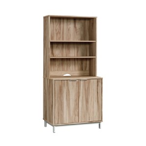 Sauder 24" Portage Park Bookcase Door Kit Kiln Acacia: Hidden Storage, Laminated Surface, MDF Frame - 1 of 4