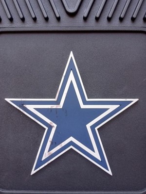 Fanmats FAN-17983 Dallas Cowboys NFL Vinyl Car Mat Set - 4 Piece