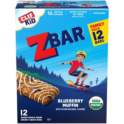 Clif Kid Zbar Blueberry Muffin - 12ct