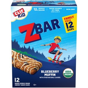 Clif Kid Zbar Blueberry Muffin - 12ct - 1 of 4