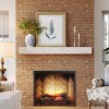 Country Living Hatteras Floating Farmhouse Mantel Shelf in Whitewash - 3 of 4