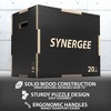Synergee Non-Slip 3-in-1 Wood Plyo Boxes - 4 of 4