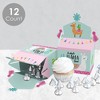 Big Dot of Happiness Whole Llama Fun - Treat Box Party Favors - Llama Fiesta Baby Shower or Birthday Party Goodie Gable Boxes - Set of 12 - 3 of 4