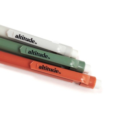 Altitude 4pc Mechanical Pencils with Lead Refill Assorted Colors